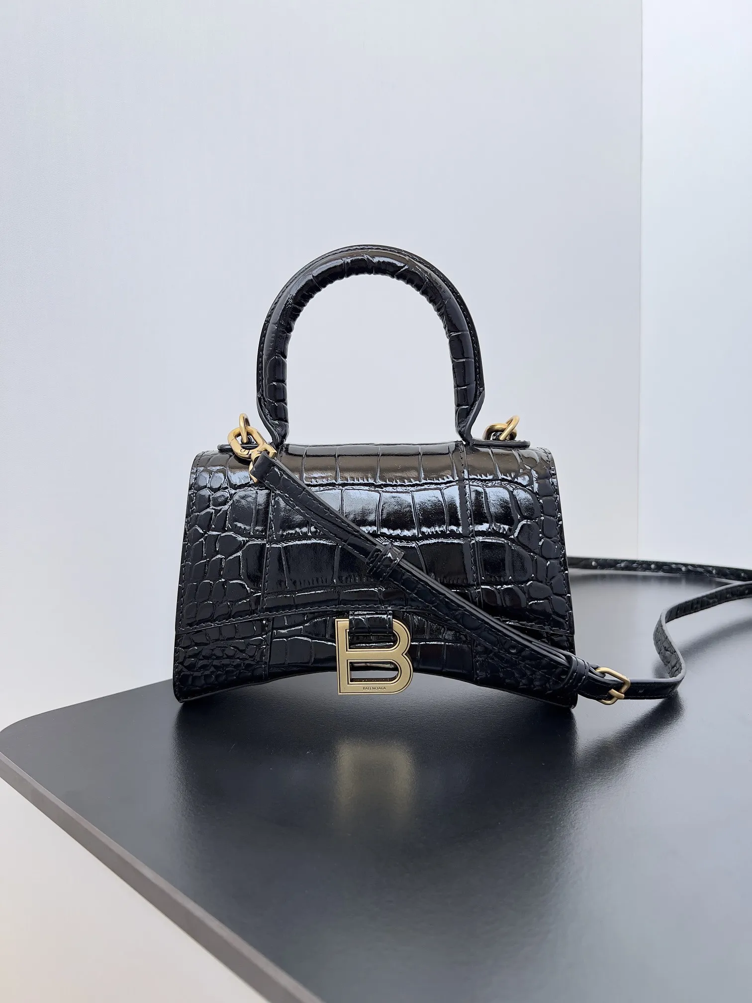 Rep Balenciaga XS Hourglass Bag-13*8*19CM 0113