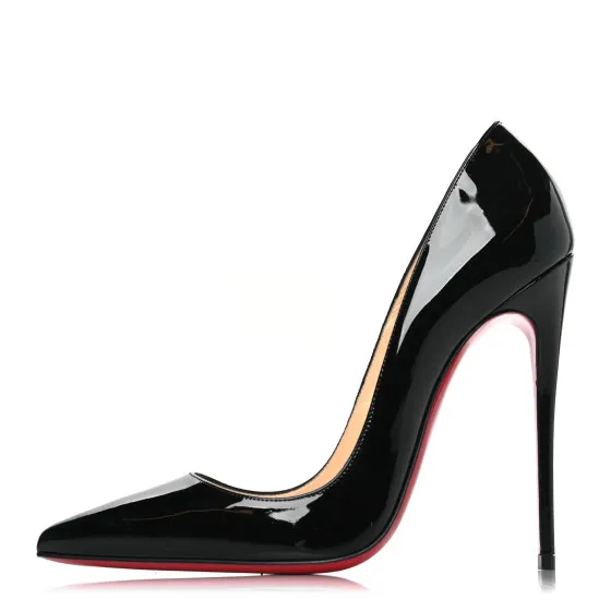 Cheap CHRISTIAN LOUBOUTIN Patent So Kate 120 Pumps 38.5 Black 0126