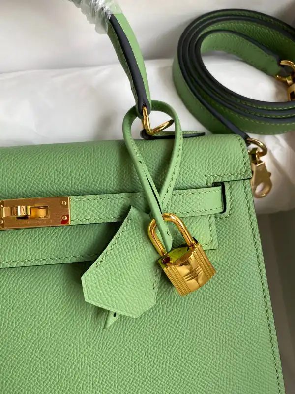 Cheap HERMES KELLY  ALL HANDMADE 25CM 0130