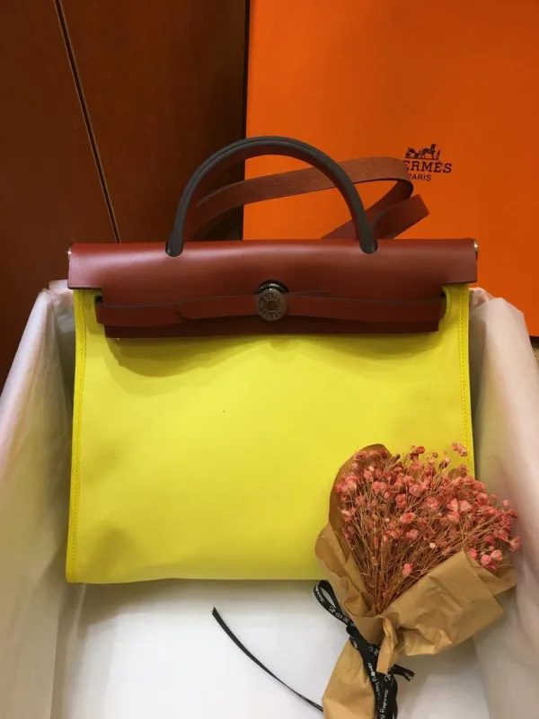 Rep HERMES HERBAG 31CM ALL HANDMADE 0112