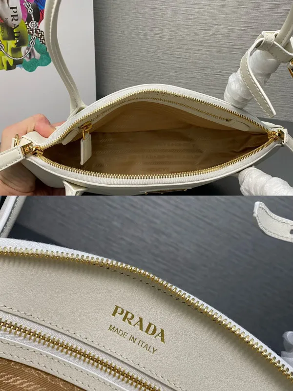 Rep Prada leather handbag-31x16x11cm 0114