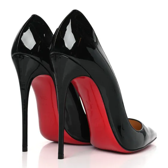 Cheap CHRISTIAN LOUBOUTIN Patent So Kate 120 Pumps 38.5 Black 0126