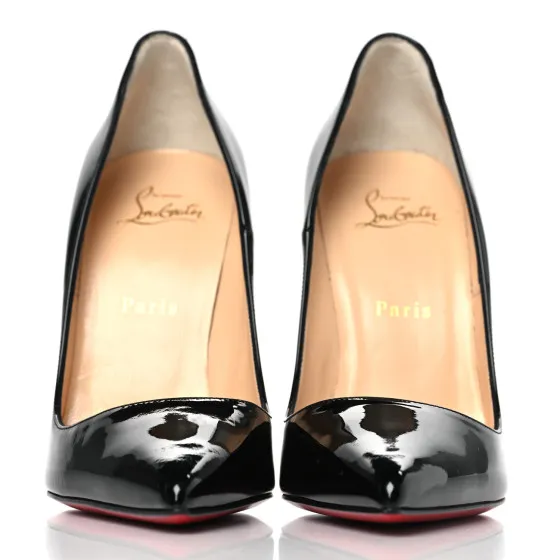 Cheap CHRISTIAN LOUBOUTIN Patent So Kate 120 Pumps 38.5 Black 0126