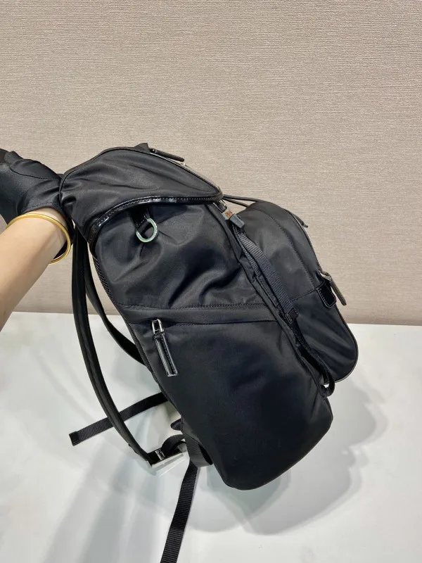 Rep PRADA Re-Nylon and brushed leather backpack 0114