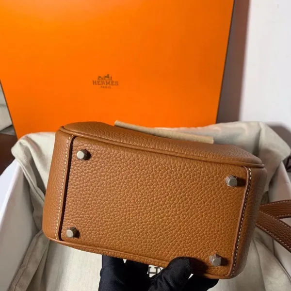 Rep HERMES LINDY MINI HANDMADE 0115