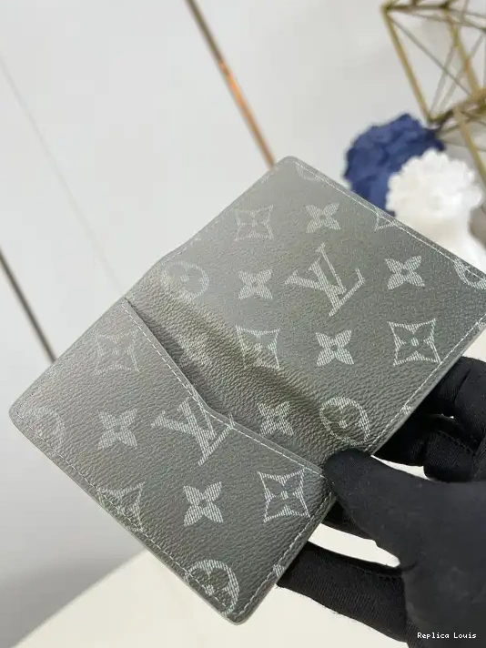 Rep VUITTON cm LOUIS Pocket Organizer-7.5*11.1*1 0222