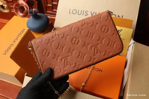 Rep FÉLICIE VUITTON POCHETTE LOUIS 0222