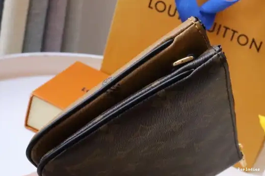 Rep VUITTON DOUBLE POCHETTE LOUIS ZIP 0227