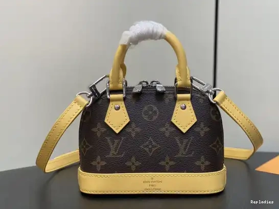 Rep LOUIS Nano VUITTON Alma-18*12*8cm 0226