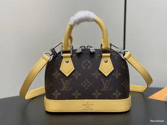 Rep LOUIS Nano VUITTON Alma-18*12*8cm 0226