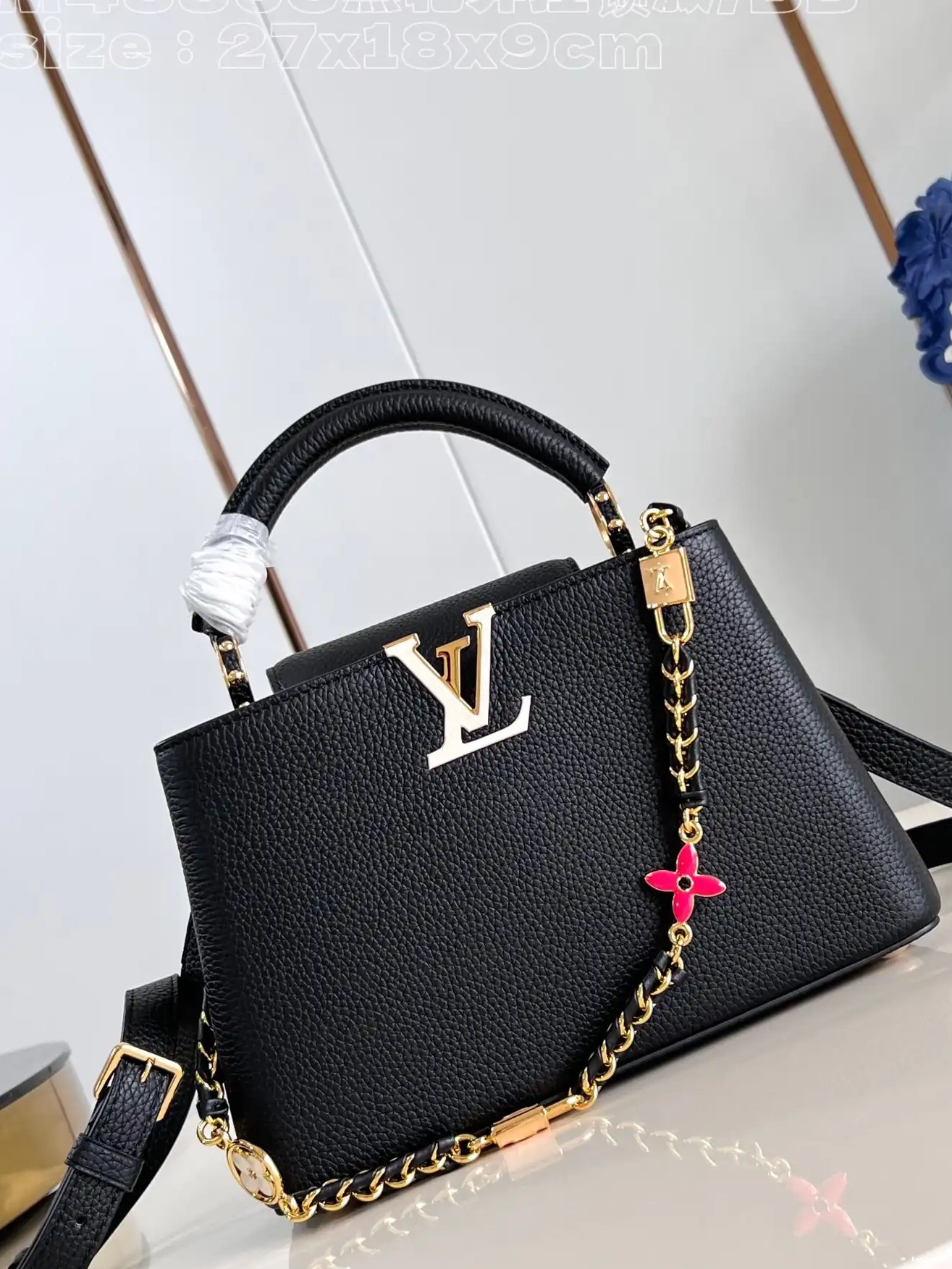 Rep VUITTON LOUIS BB-27*18*9CM CAPUCINES 0214