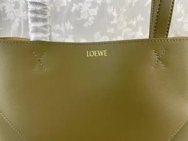 Rep Lowee Puzzle Fold Tote in shiny calfskin 0204