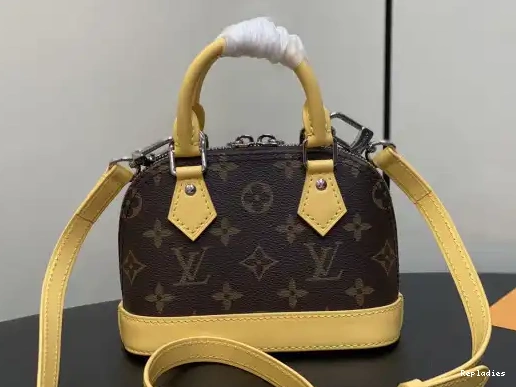 Rep LOUIS Nano VUITTON Alma-18*12*8cm 0226