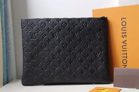 Rep LOUIS CLUTCH VUITTON 0226